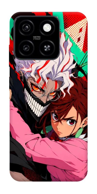 Чехол itsPrint Crazy duo для ZTE Blade A55 4G, аниме, купить оптом с доставкой