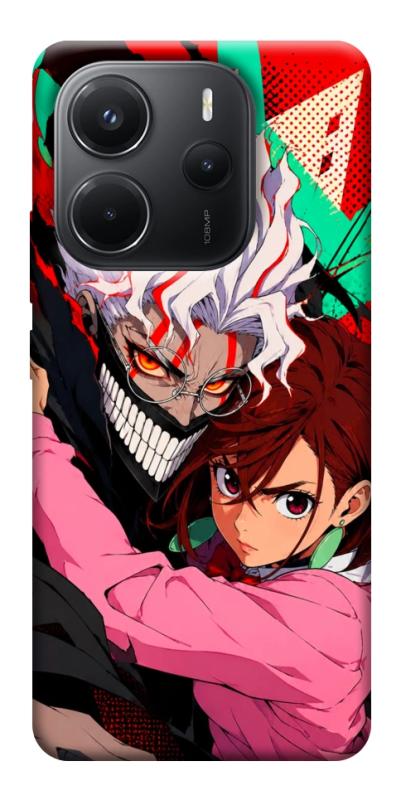 Чехол itsPrint Crazy duo для Xiaomi Redmi Note 14 4G (Int. version), аниме, купить оптом с доставкой