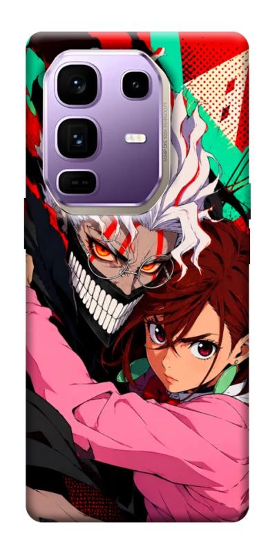 Чехол itsPrint Crazy duo для Infinix Note 50 Pro+, аниме, купить оптом с доставкой