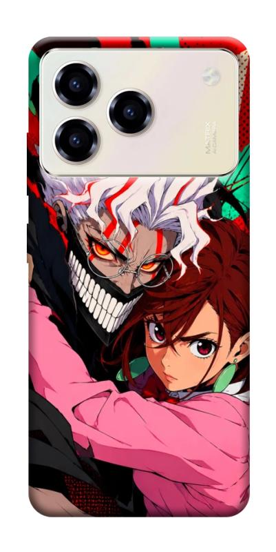 Чохол itsPrint Crazy duo для ZTE Blade A76, аніме, купити оптом з доставкою