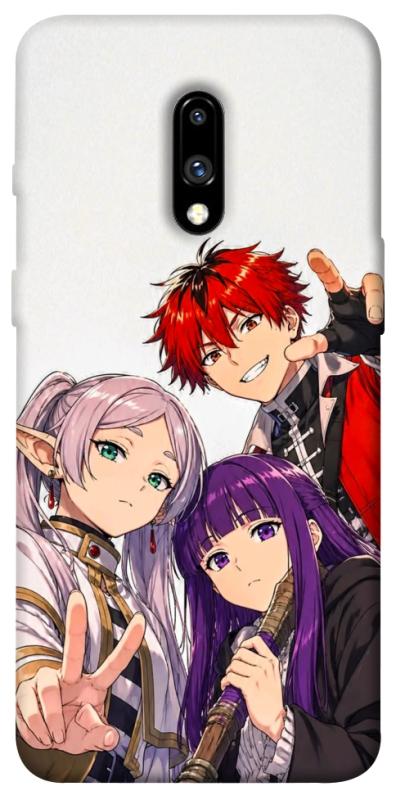 Чехол itsPrint Frieren and friends для OnePlus 7, аниме, купить оптом с доставкой