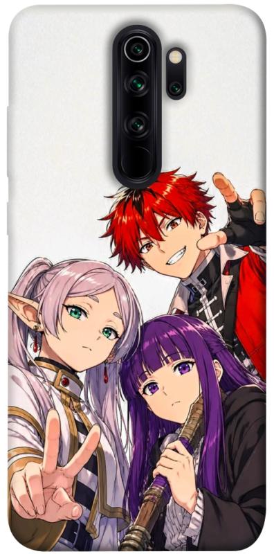 Чохол itsPrint Frieren and friends для Xiaomi Redmi Note 8 Pro, аніме, купити оптом з доставкою