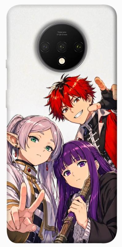 Чехол itsPrint Frieren and friends для OnePlus 7T, аниме, купить оптом с доставкой