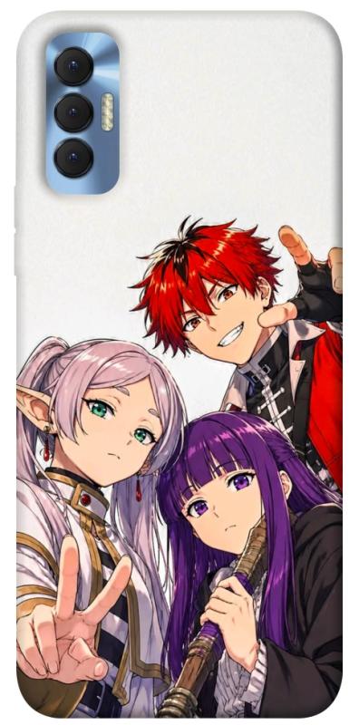 Чохол itsPrint Frieren and friends для TECNO Spark 8P, аніме, купити оптом з доставкою