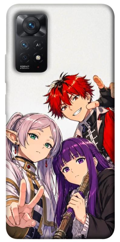 Чохол itsPrint Frieren and friends для Xiaomi Redmi Note 11 Pro 4G/5G, аніме, купити оптом з доставкою