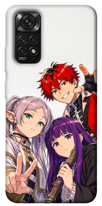 Чохол itsPrint Frieren and friends для Xiaomi Redmi Note 11 (Global) / Note 11S, аніме, купити оптом з доставкою