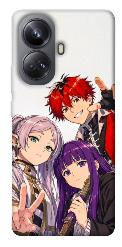 Чохол itsPrint Frieren and friends для Realme 10 Pro+, аніме, купити оптом з доставкою