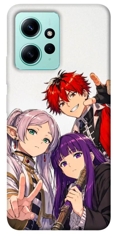 Чохол itsPrint Frieren and friends для Xiaomi Redmi Note 12 4G, аніме, купити оптом з доставкою