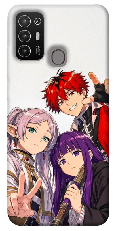 Чохол itsPrint Frieren and friends для ZTE Blade A52, аніме, купити оптом з доставкою
