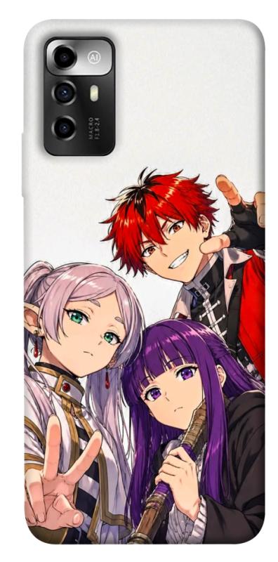 Чохол itsPrint Frieren and friends для ZTE Blade A72, аніме, купити оптом з доставкою