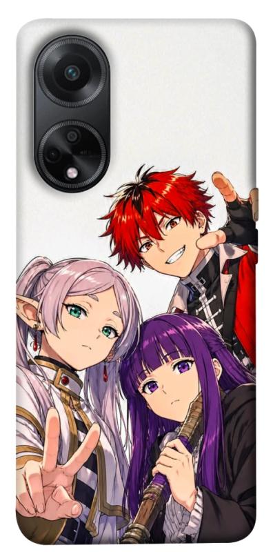Чохол itsPrint Frieren and friends для Oppo A98, аніме, купити оптом з доставкою