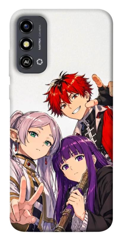 Чохол itsPrint Frieren and friends для ZTE Blade A53, аніме, купити оптом з доставкою