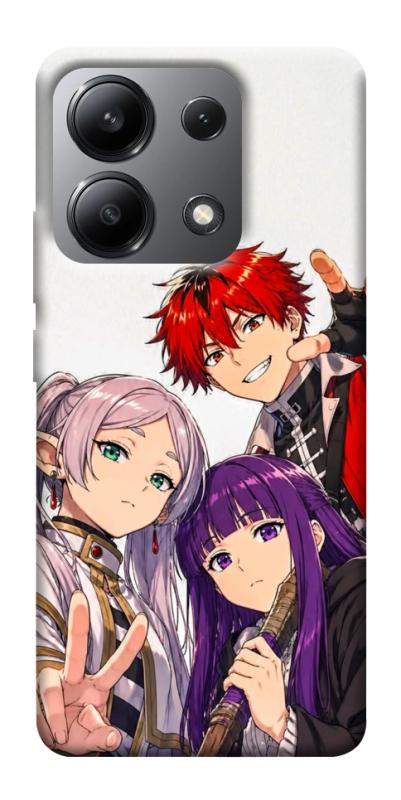 Чохол itsPrint Frieren and friends для Xiaomi Redmi Note 13 4G, аніме, купити оптом з доставкою