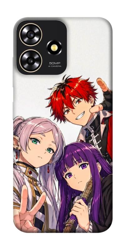 Чохол itsPrint Frieren and friends для ZTE Blade A73 4G, аніме, купити оптом з доставкою