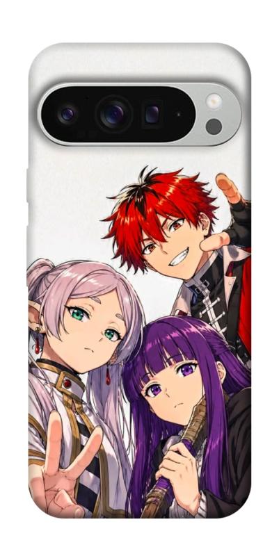 Чехол itsPrint Frieren and friends для Google Pixel 9 Pro XL, аниме, купить оптом с доставкой