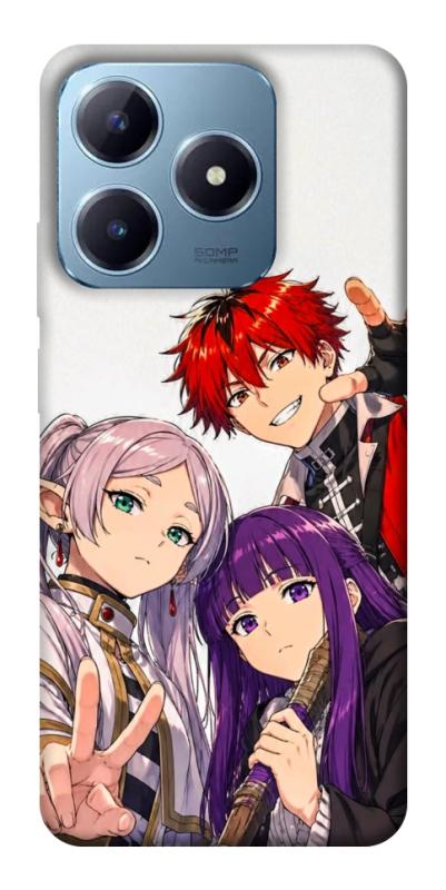 Чехол itsPrint Frieren and friends для Realme C63 4G, аниме, купить оптом с доставкой