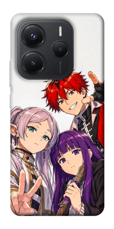Чехол itsPrint Frieren and friends для Xiaomi Redmi Note 14 5G, аниме, купить оптом с доставкой