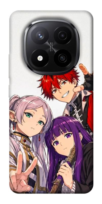 Чехол itsPrint Frieren and friends для Xiaomi Redmi Note 14 Pro+ 5G, аниме, купить оптом с доставкой