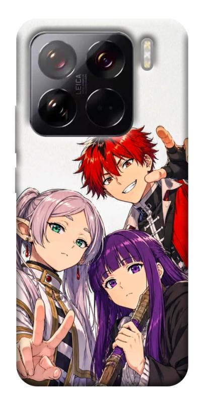 Чехол itsPrint Frieren and friends для Xiaomi 15 Pro, аниме, купить оптом с доставкой
