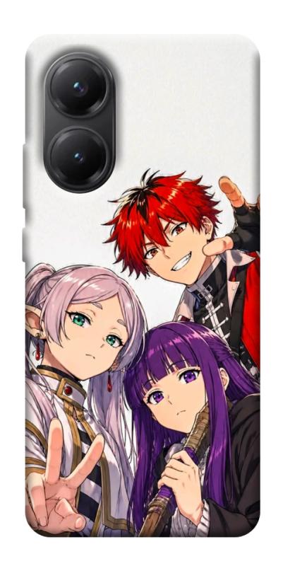 Чехол itsPrint Frieren and friends для Xiaomi Poco X7 Pro, аниме, купить оптом с доставкой