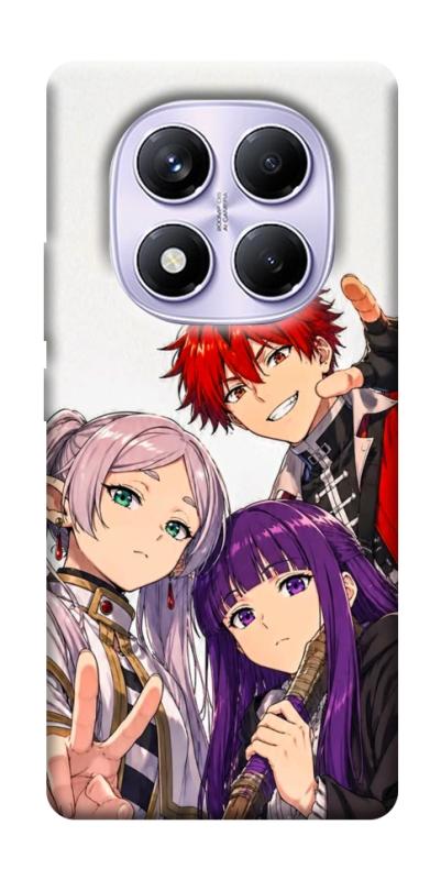 Чехол itsPrint Frieren and friends для Xiaomi Redmi Note 14 Pro 4G, аниме, купить оптом с доставкой