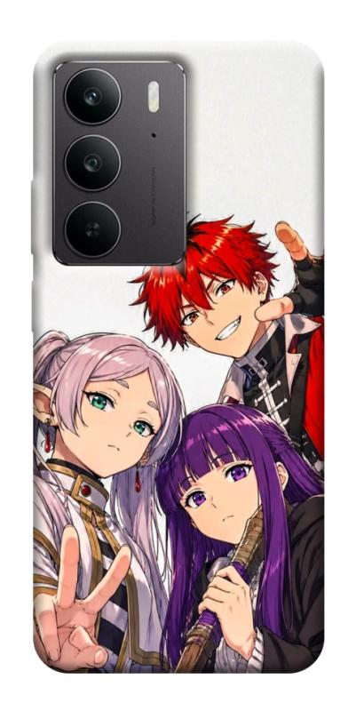 Чехол itsPrint Frieren and friends для Realme C75, аниме, купить оптом с доставкой