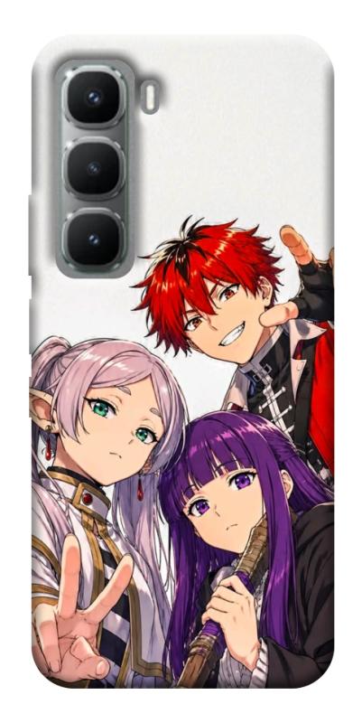 Чехол itsPrint Frieren and friends для Infinix Hot 60 Pro+, аниме, купить оптом с доставкой
