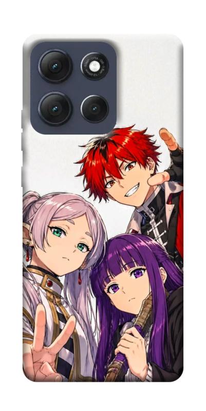 Чехол itsPrint Frieren and friends для Motorola Moto G86 Power, аниме, купить оптом с доставкой