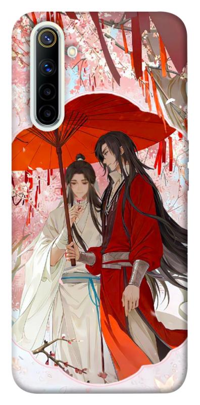 Чехол itsPrint Between petals для Realme 6, аниме, купить оптом с доставкой