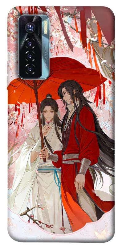 Чохол itsPrint Between petals для TECNO Camon 17 Pro, аніме, купити оптом з доставкою