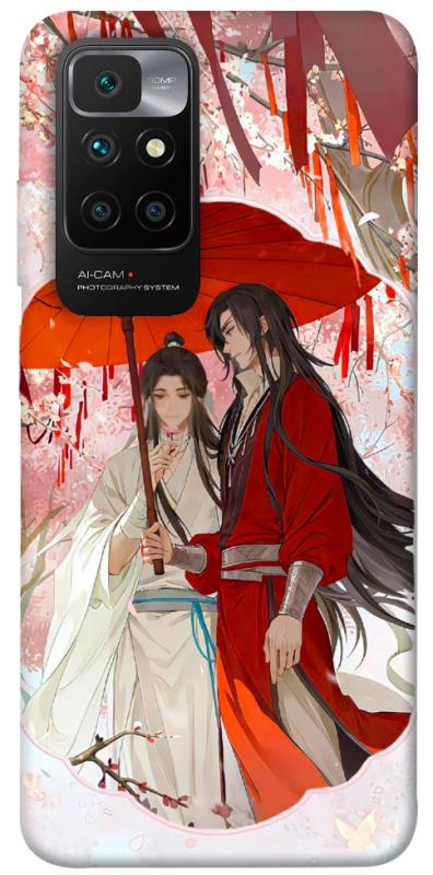 Чехол itsPrint Between petals для Xiaomi Redmi 10, аниме, купить оптом с доставкой