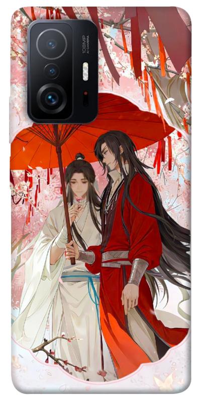 Чохол itsPrint Between petals для Xiaomi 11T / 11T Pro, аніме, купити оптом з доставкою