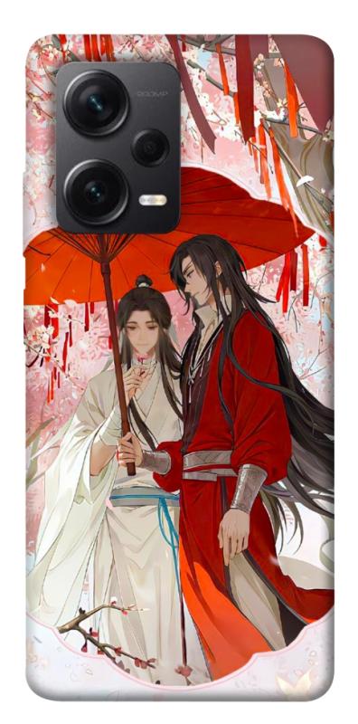 Чехол itsPrint Between petals для Xiaomi Redmi Note 12 Pro+ 5G, аниме, купить оптом с доставкой
