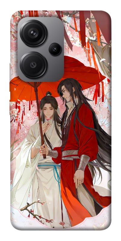Чехол itsPrint Between petals для Xiaomi Redmi Note 13 Pro+, аниме, купить оптом с доставкой