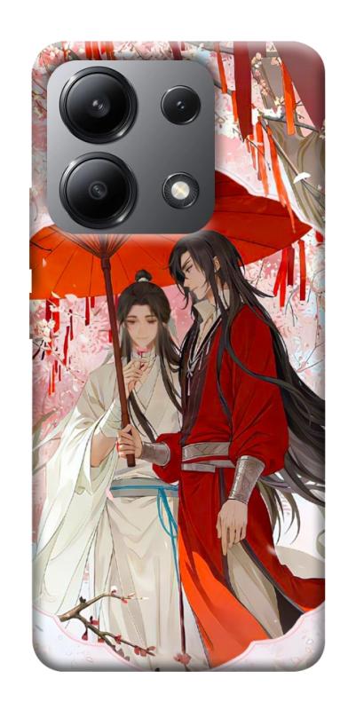 Чехол itsPrint Between petals для Xiaomi Redmi Note 13 4G, аниме, купить оптом с доставкой