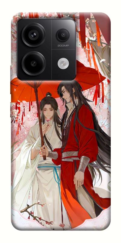 Чехол itsPrint Between petals для Xiaomi Redmi Note 13 Pro 4G, аниме, купить оптом с доставкой