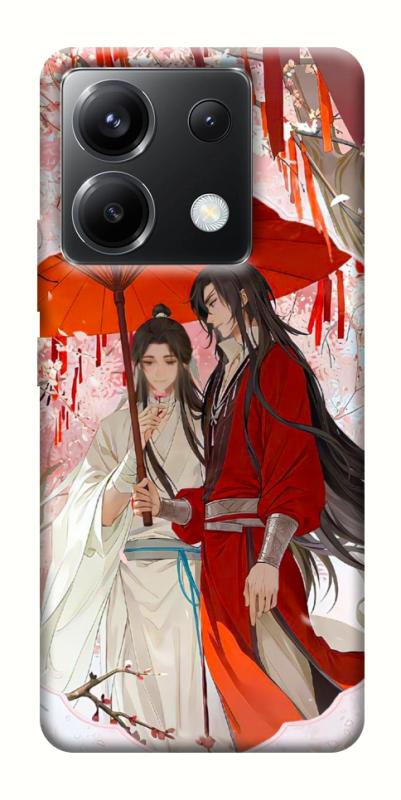 Чехол itsPrint Between petals для Xiaomi Poco X6, аниме, купить оптом с доставкой