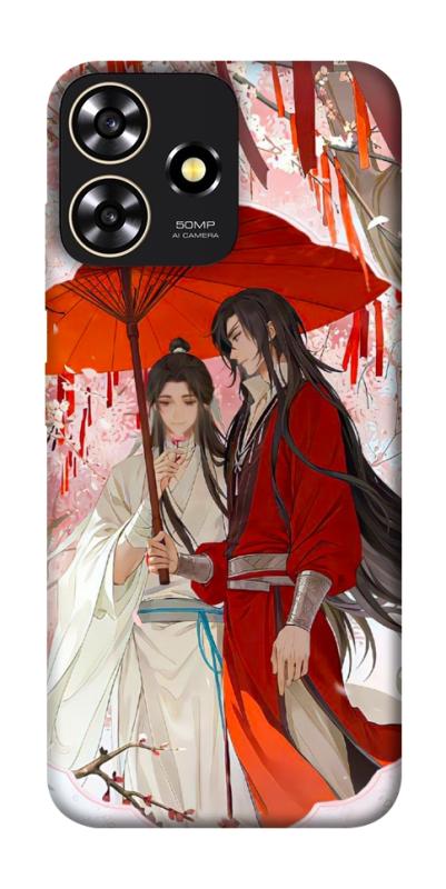 Чехол itsPrint Between petals для ZTE Blade A73 4G, аниме, купить оптом с доставкой