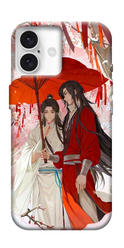 Чехол itsPrint Between petals для Apple iPhone 16 (6.1"), аниме, купить оптом с доставкой