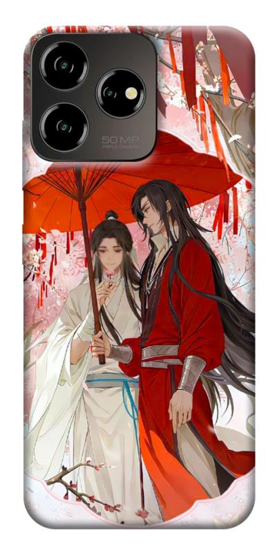 Чехол itsPrint Between petals для ZTE Blade V50 Desing 4G, аниме, купить оптом с доставкой