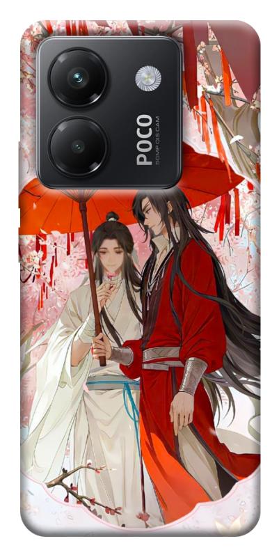 Чехол itsPrint Between petals для Xiaomi Poco M7 Pro 5G, аниме, купить оптом с доставкой