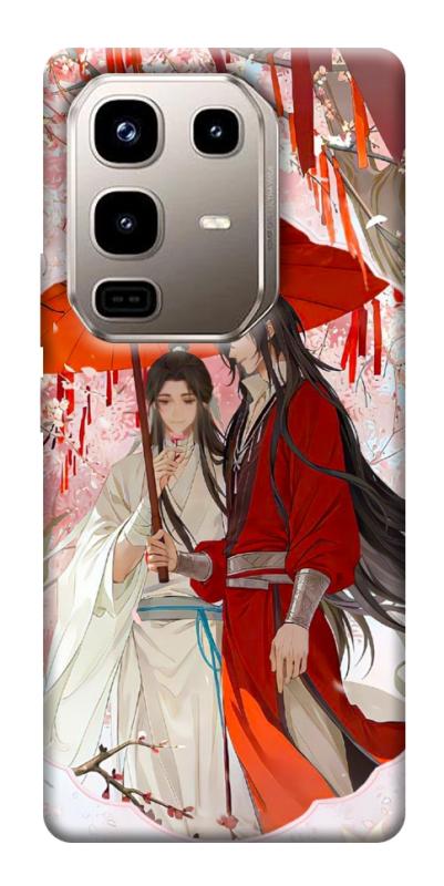 Чехол itsPrint Between petals для Infinix Note 50 Pro 4G, аниме, купить оптом с доставкой