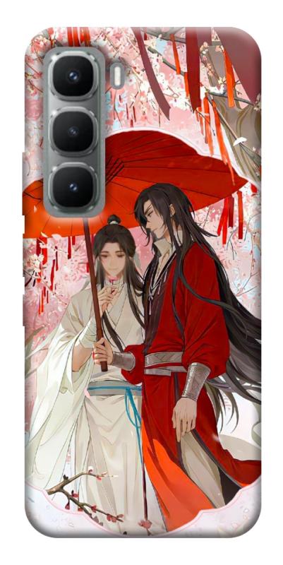 Чехол itsPrint Between petals для Infinix Hot 60 Pro+, аниме, купить оптом с доставкой
