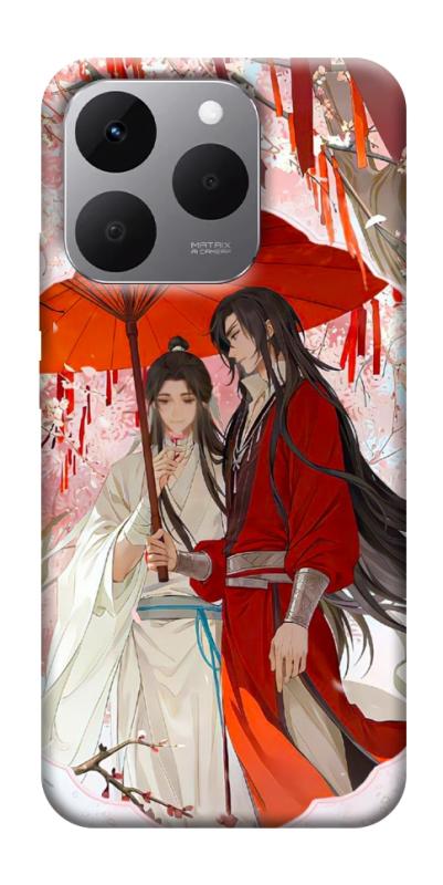 Чехол itsPrint Between petals для Realme 15T, аниме, купить оптом с доставкой