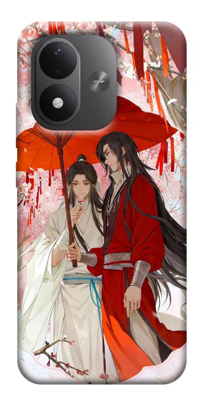 Чехол itsPrint Between petals для Xiaomi Redmi Note 17, аниме, купить оптом с доставкой