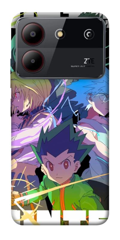 Чехол itsPrint Power squad для ZTE Blade A54 4G, аниме, купить оптом с доставкой