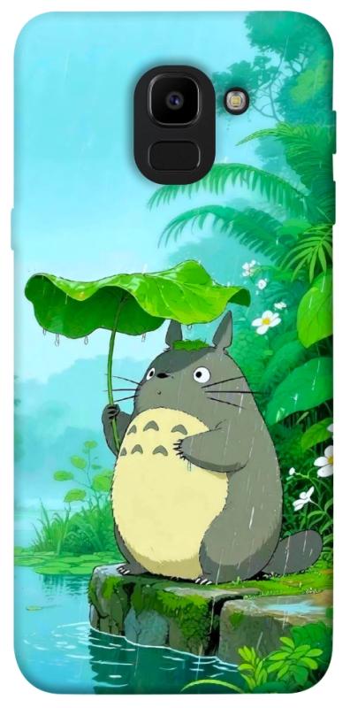 Чехол itsPrint My friend totoro для Samsung J600F Galaxy J6 (2018), аниме, купить оптом с доставкой