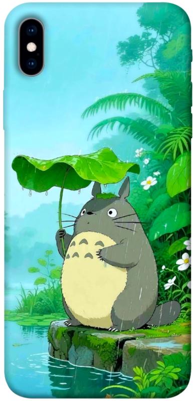 Чехол itsPrint My friend totoro для Apple iPhone XS Max (6.5"), аниме, купить оптом с доставкой