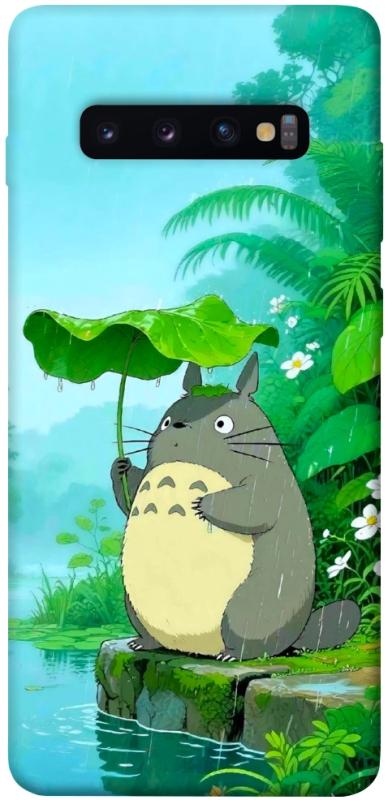 Чехол itsPrint My friend totoro для Samsung Galaxy S10+, аниме, купить оптом с доставкой