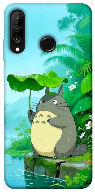 Чехол itsPrint My friend totoro для Huawei P30 lite, аниме, купить оптом с доставкой